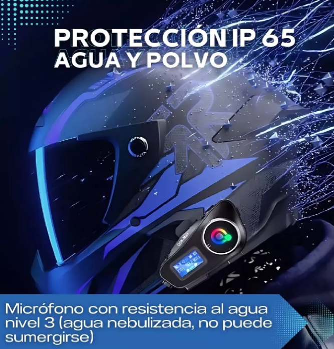 Intercomunicador de moto Q58 MAX
