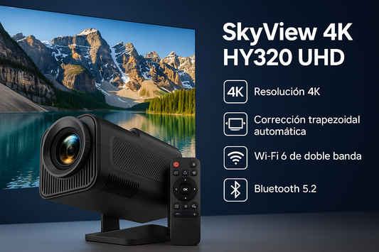 Proyector SkyView 4K HY320 UHD